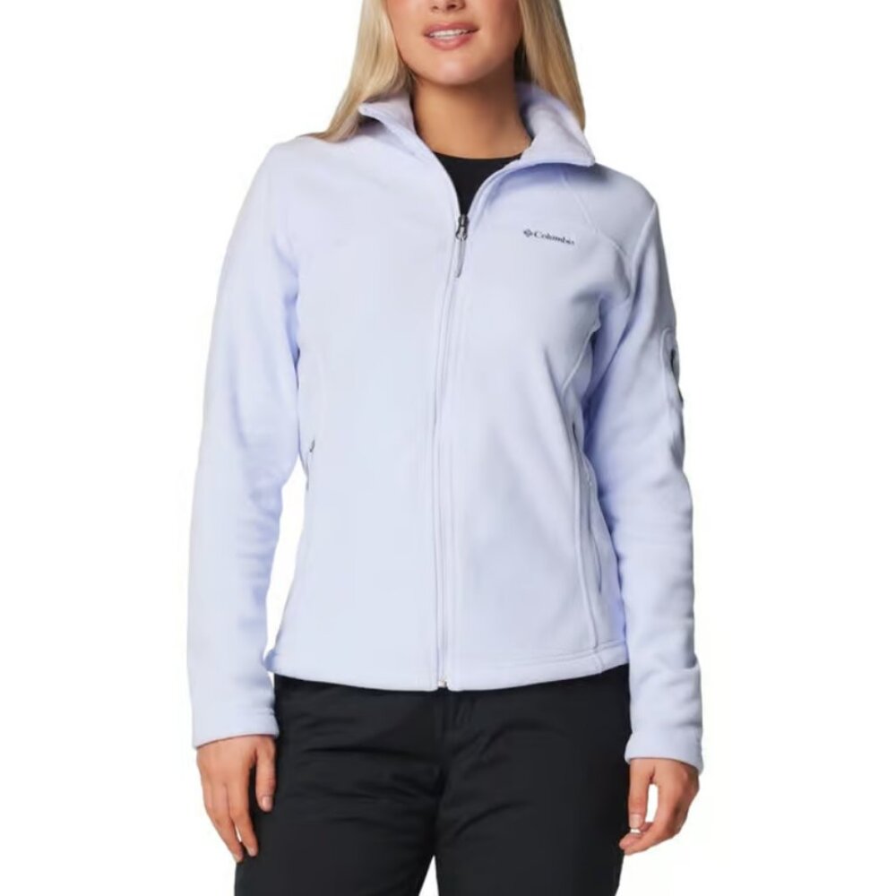 Columbia Women's Purple Snowdrift Fast Trek II Fleece Jacket Size XL